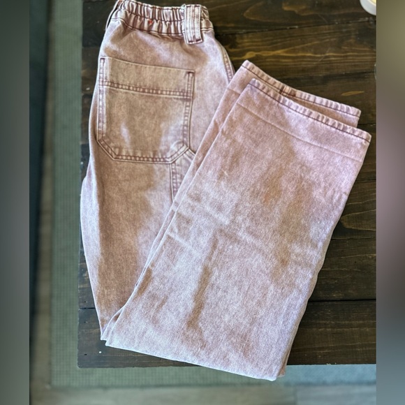 BDG Skate Cargo Jeans Berry acid wash - Picture 5 of 5